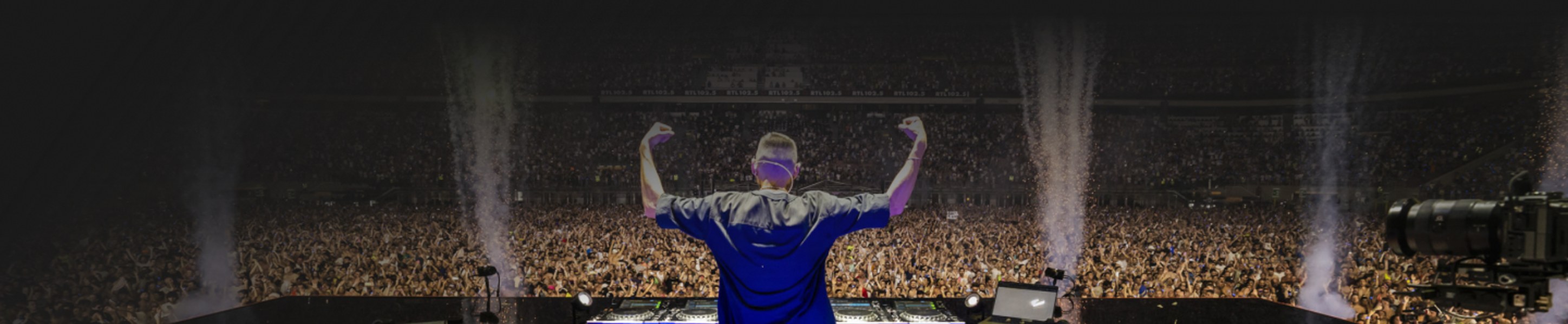 Concept Ticketmaster — hero live evento